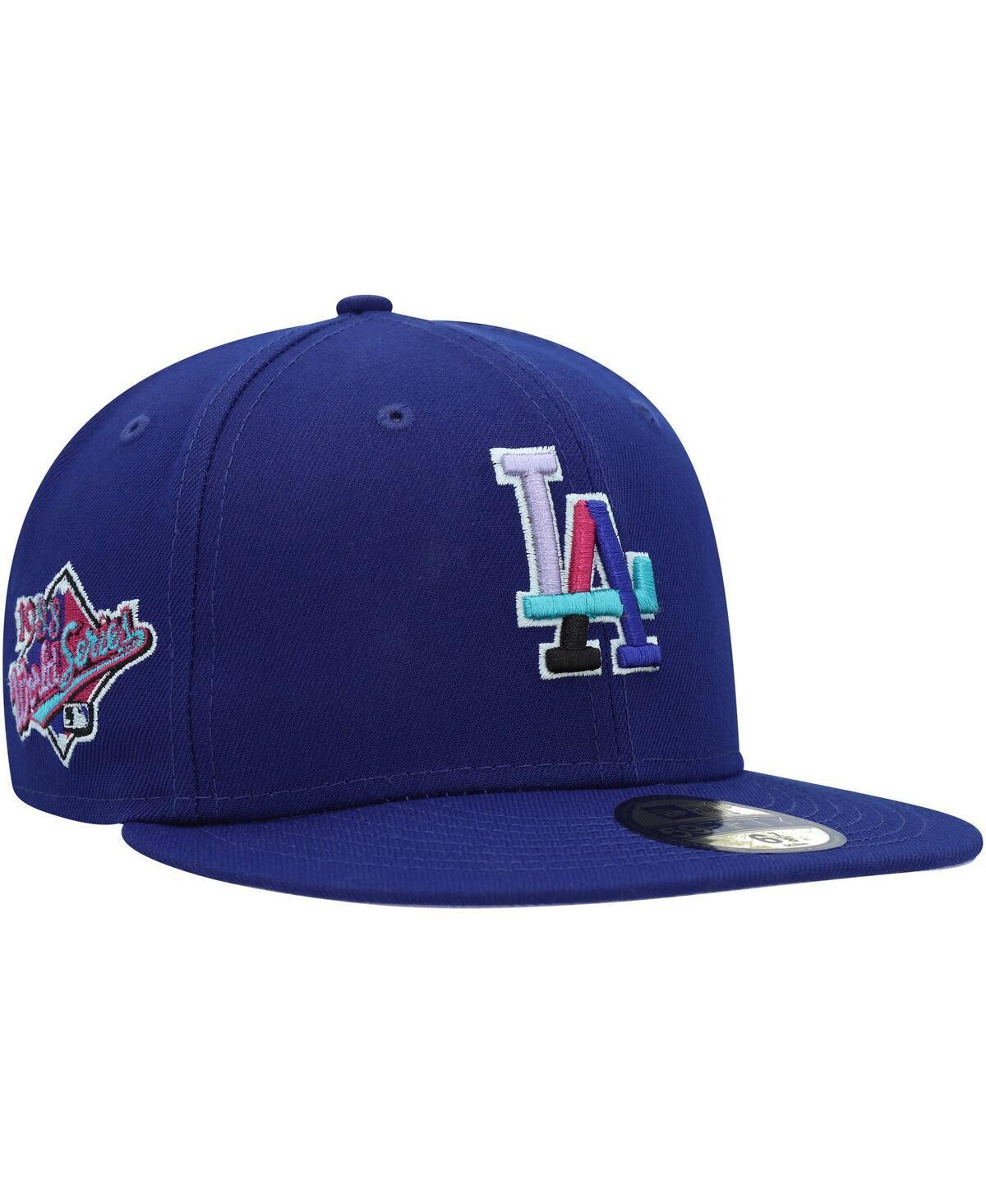 Mens New Era Royal Los Angeles Dodgers 1988 World Series Polar Lights 59FIFTY Fitted Hat Product Image