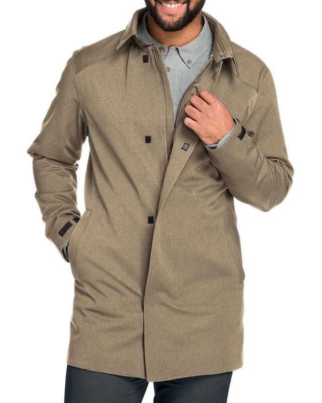 Mens Chelsea Water-Resistant Trench Coat Product Image