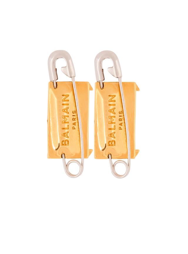 Safety pin earrings Product Image