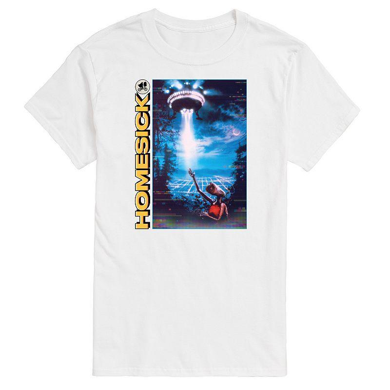 Big & Tall ET Homesick Tee, Mens Black Product Image