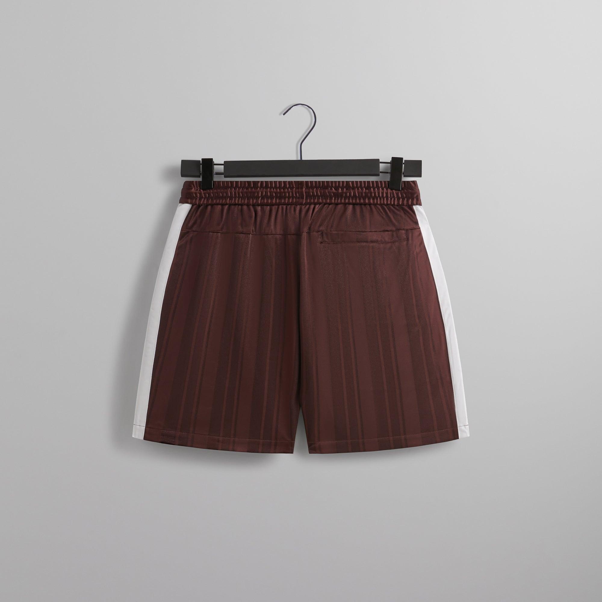 Kith Pinstripe Tricot Active Short - Magma Male Product Image