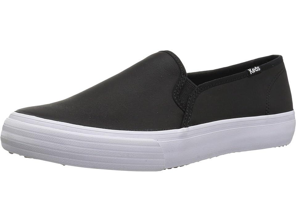 Keds Double Decker Leather Slip On Sneakers Product Image