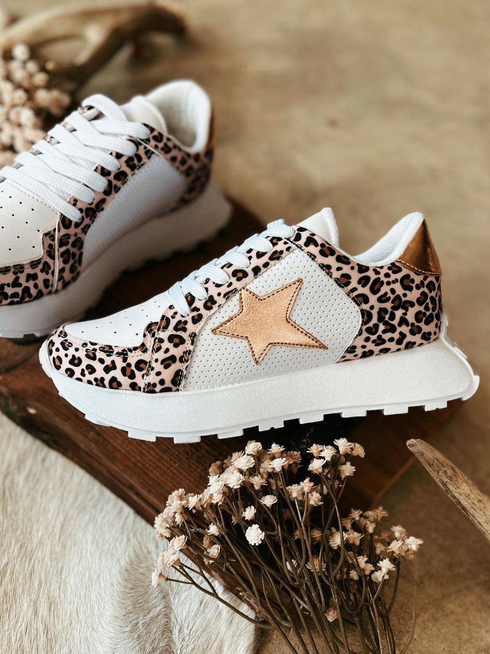 Smith Leopard Sneakers Product Image