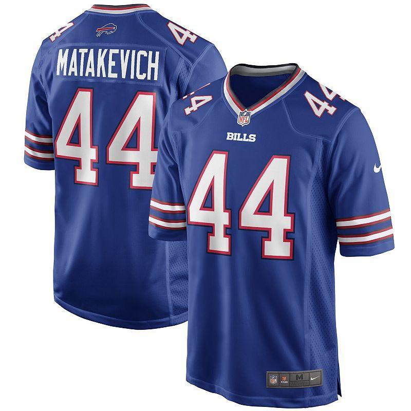 Mens Nike Tyler Matakevich Royal Buffalo Bills Game Player Jersey Product Image