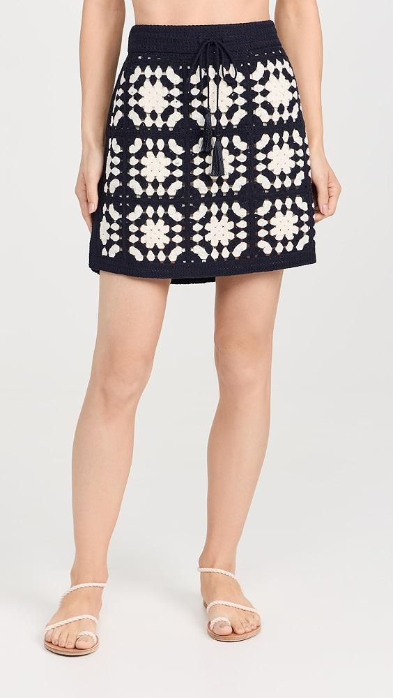 FRAME Crochet Tassel Skirt | Shopbop Product Image