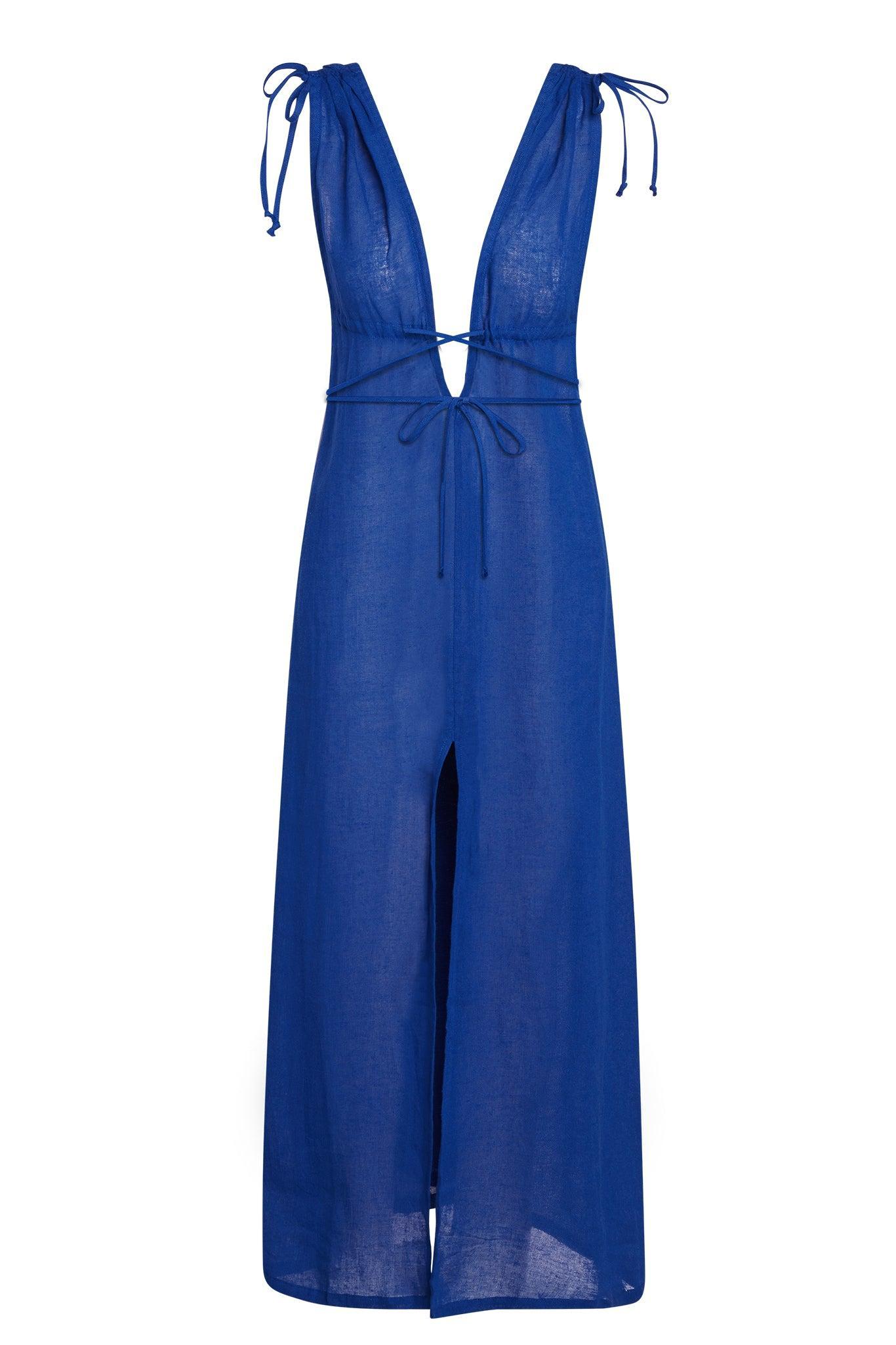 Mallorca Dress - Cobalt Product Image