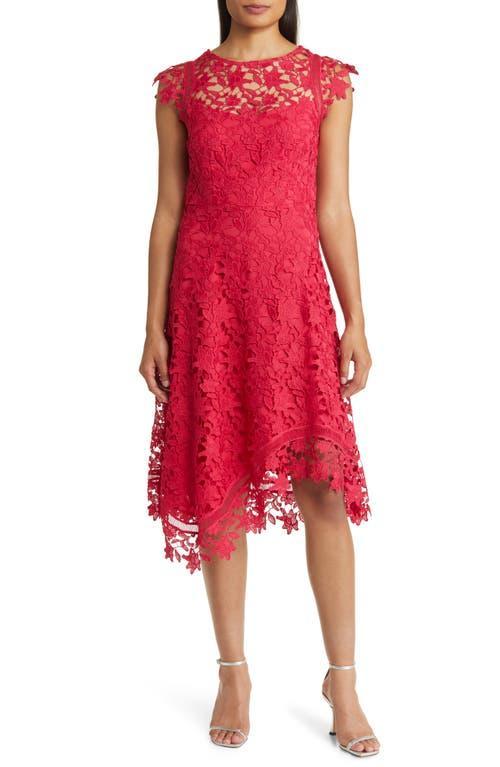 Eliza J Asymmetric Lace Dress Product Image