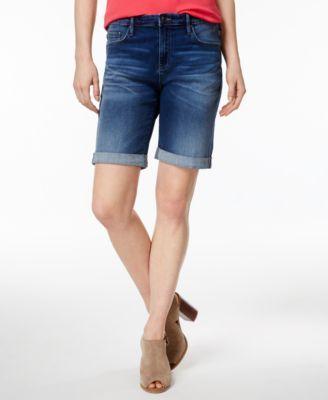 Tommy Hilfiger Womens Th Flex Cuffed Bermuda Shorts Product Image