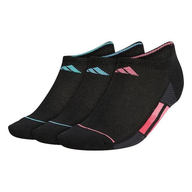 Womens adidas Superlite Stripe No-Show Socks 3-Pack Product Image