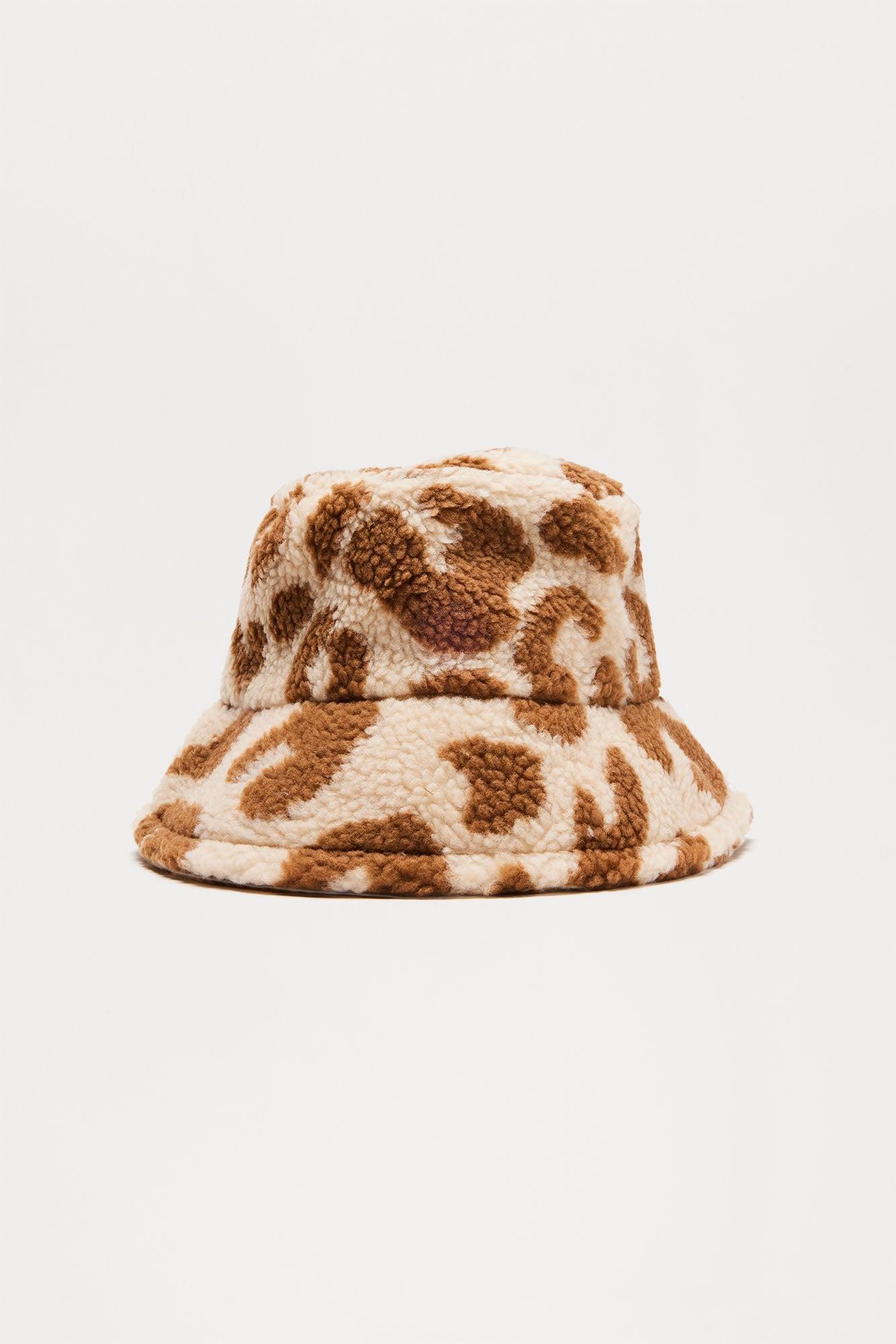 The Perfect Cheetah Bucket Hat - Brown/combo Product Image