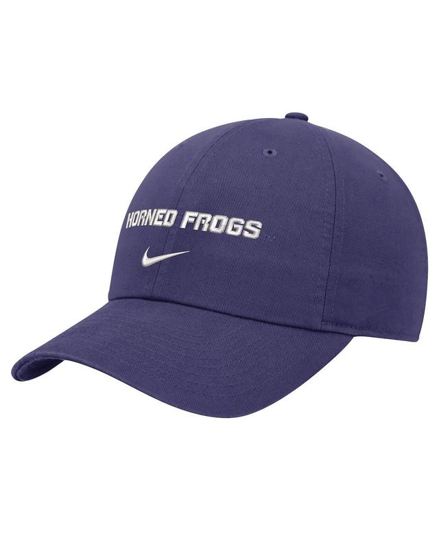 Nike Mens Purple Tcu Horned Frogs 2024 Sideline Club Adjustable Hat Product Image