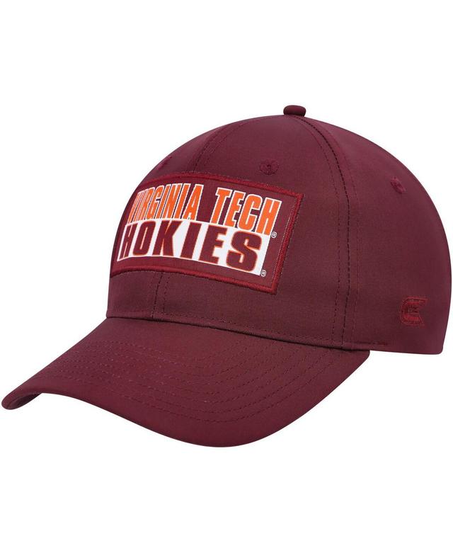 Mens Colosseum Maroon Virginia Tech Hokies Positraction Snapback Hat Product Image