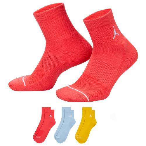 Jordan Mens Jordan Every Day Cushioned Ankle 3 Pack - Mens Multi/Multi Product Image