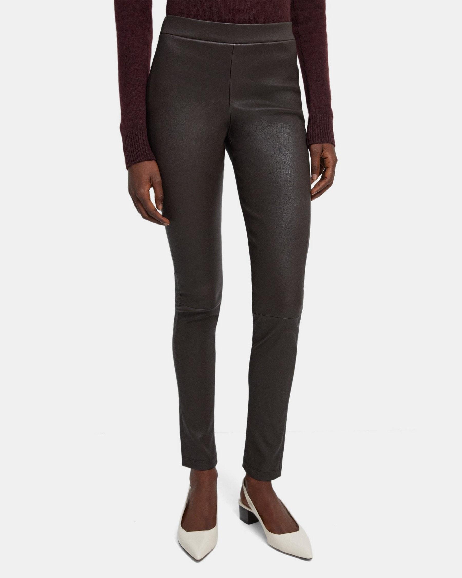 Skinny Legging in Leather Product Image