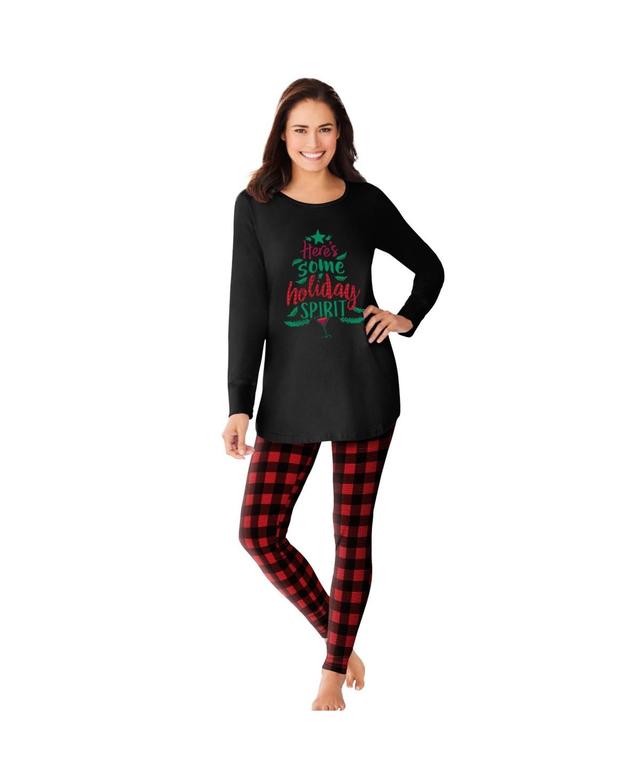 Dreams & Co. Womens 2-Piece Pj Legging Set Product Image