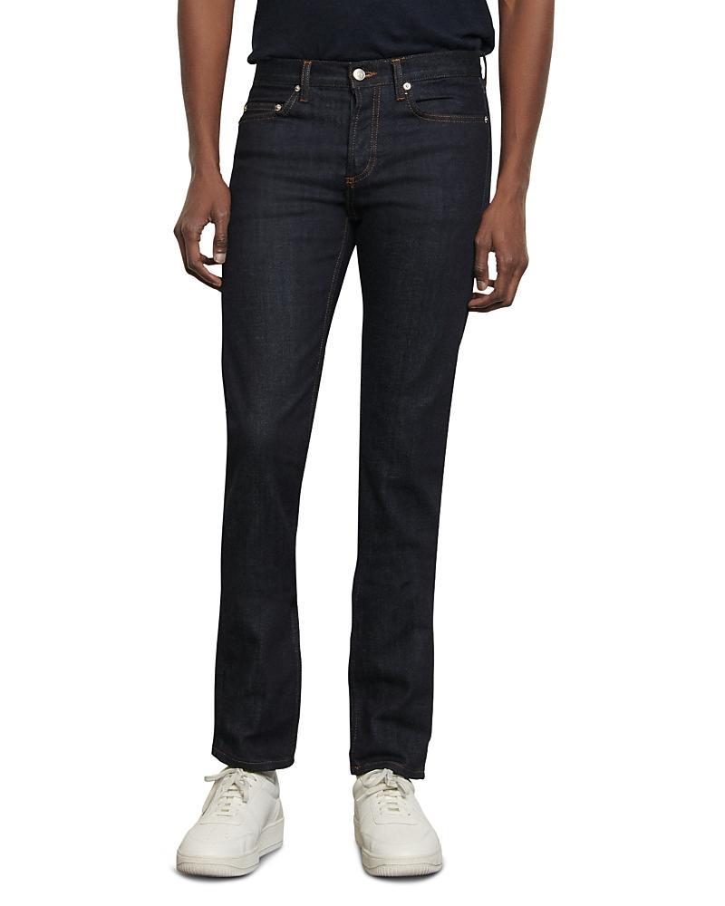 Sandro Slim Fit Jeans in Raw Denim Product Image