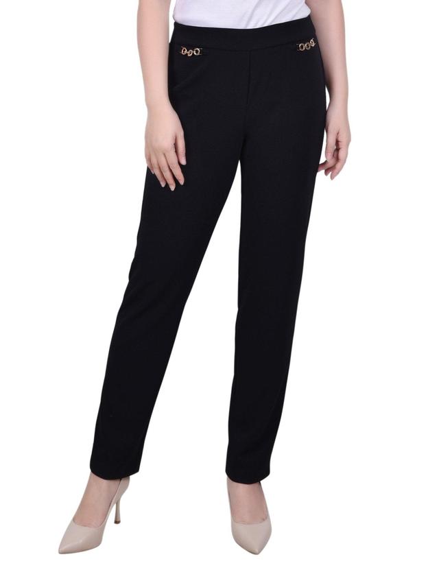 Scuba Crepe Ankle Pant - Petite Product Image