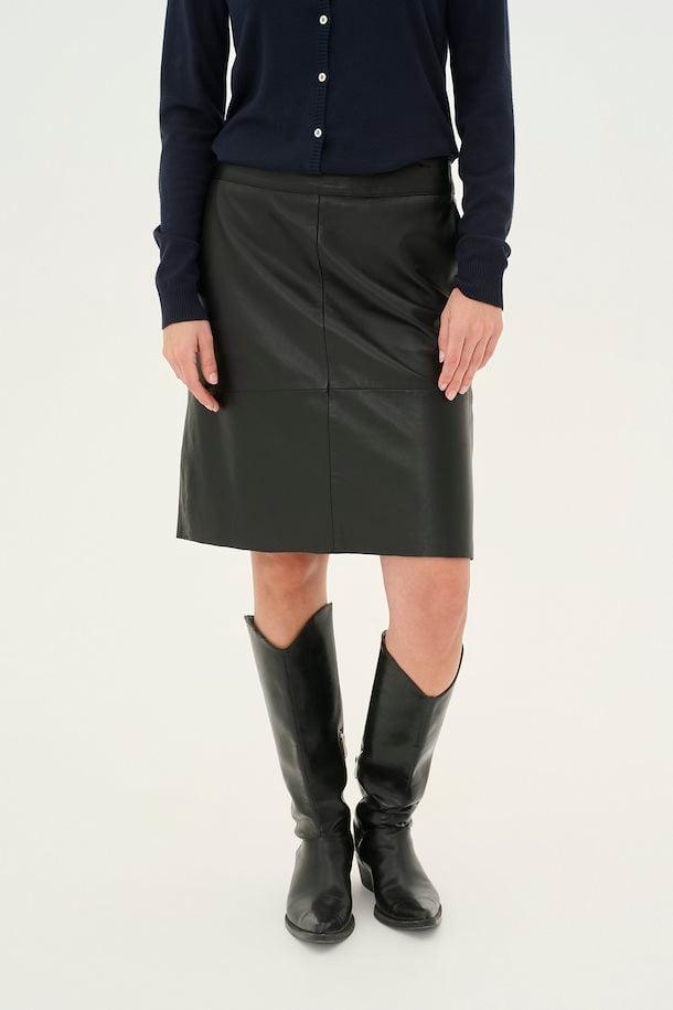 CUberta Leather skirt Product Image