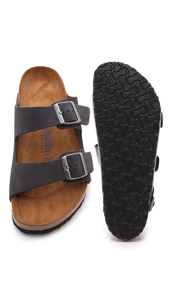 Birkenstock Suede Soft Footbed Arizona Sandal | Shopbop Product Image