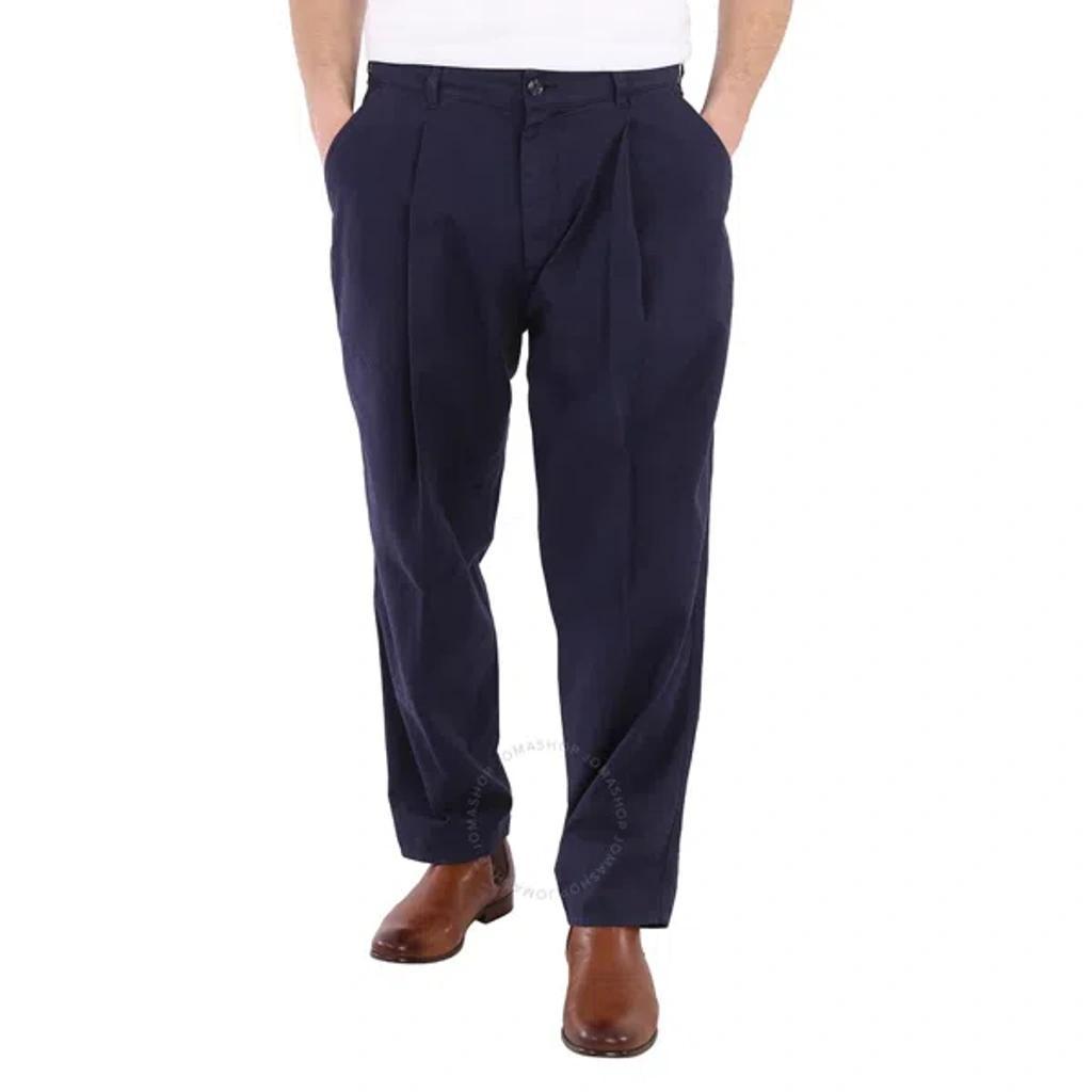 Men's Sportivo Navy Relaxed Chino Pants In Blue Product Image