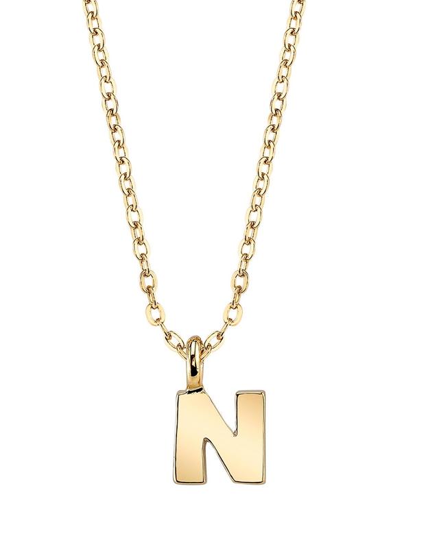 1928 Initial Pendant Necklace, Womens B Product Image