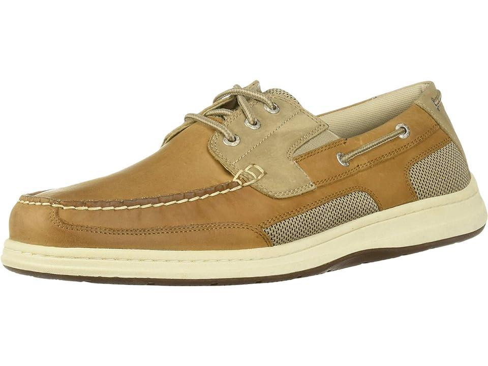 Dockers Beacon Mens Leather Boat Shoes Brown Product Image