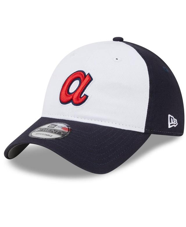 Mens New Era White Atlanta Braves 2024 Batting Practice 9TWENTY Adjustable Hat Product Image