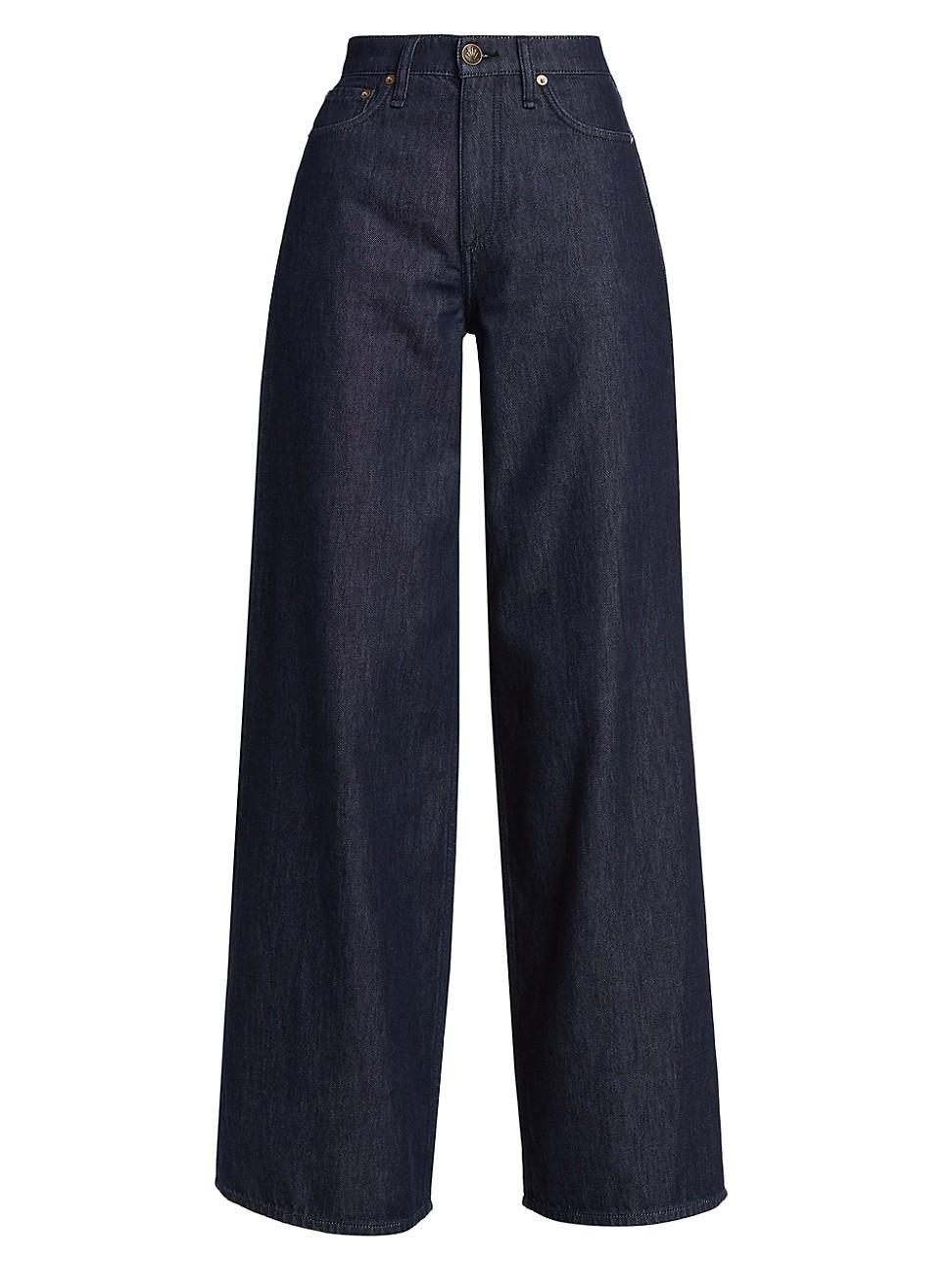 rag & bone Sofie Featherweight Wide Leg Jeans Product Image