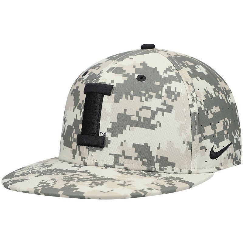 Mens Nike Camo Iowa Hawkeyes Baseball True Performance Fitted Hat Product Image