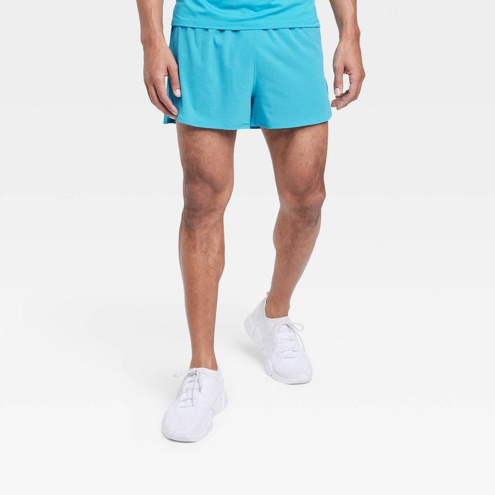 Mens Lined Run Shorts 3 - All in Motion Powderpuff Blue XXL Product Image