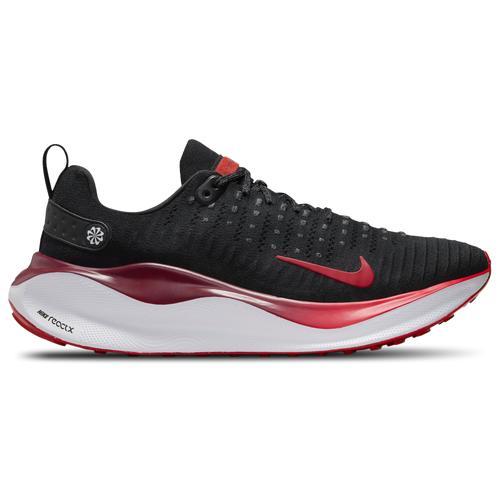 Nike Mens Nike Reactx Infinity Run 4 - Mens Shoes Black/Fire Red/Team Red Product Image