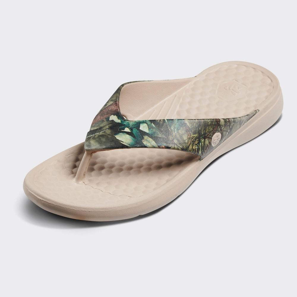 Joybees Adult Casual Flip Sandals - Tan 11 Product Image