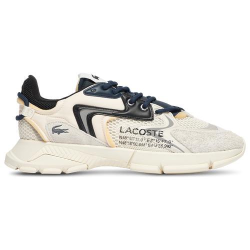 Lacoste Mens Lacoste L003 Neo 123 1 - Mens Tennis Shoes White/Black Product Image