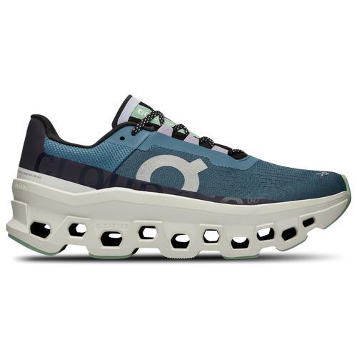 On Womens Cloudmonster - Running Shoes Dust/Vapor Product Image