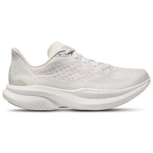 HOKA Womens HOKA Mach 6 - Womens Shoes White/White Product Image