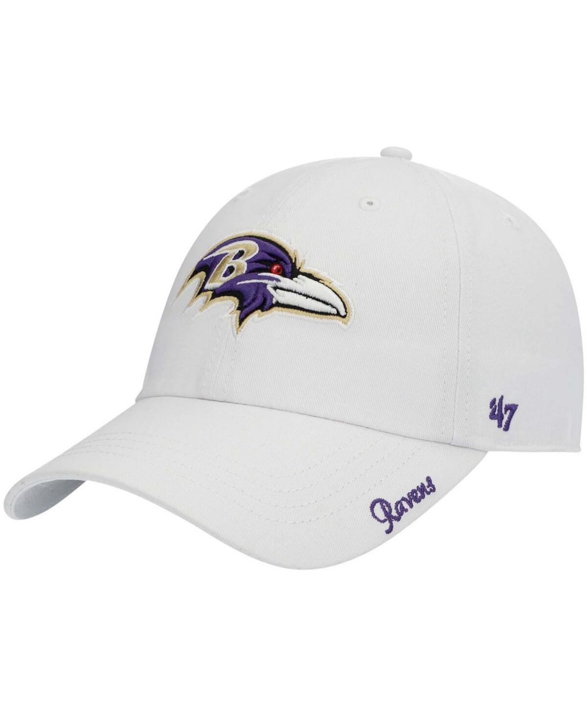 Womens 47 Baltimore Ravens Miata Clean Up Logo Adjustable Hat Product Image