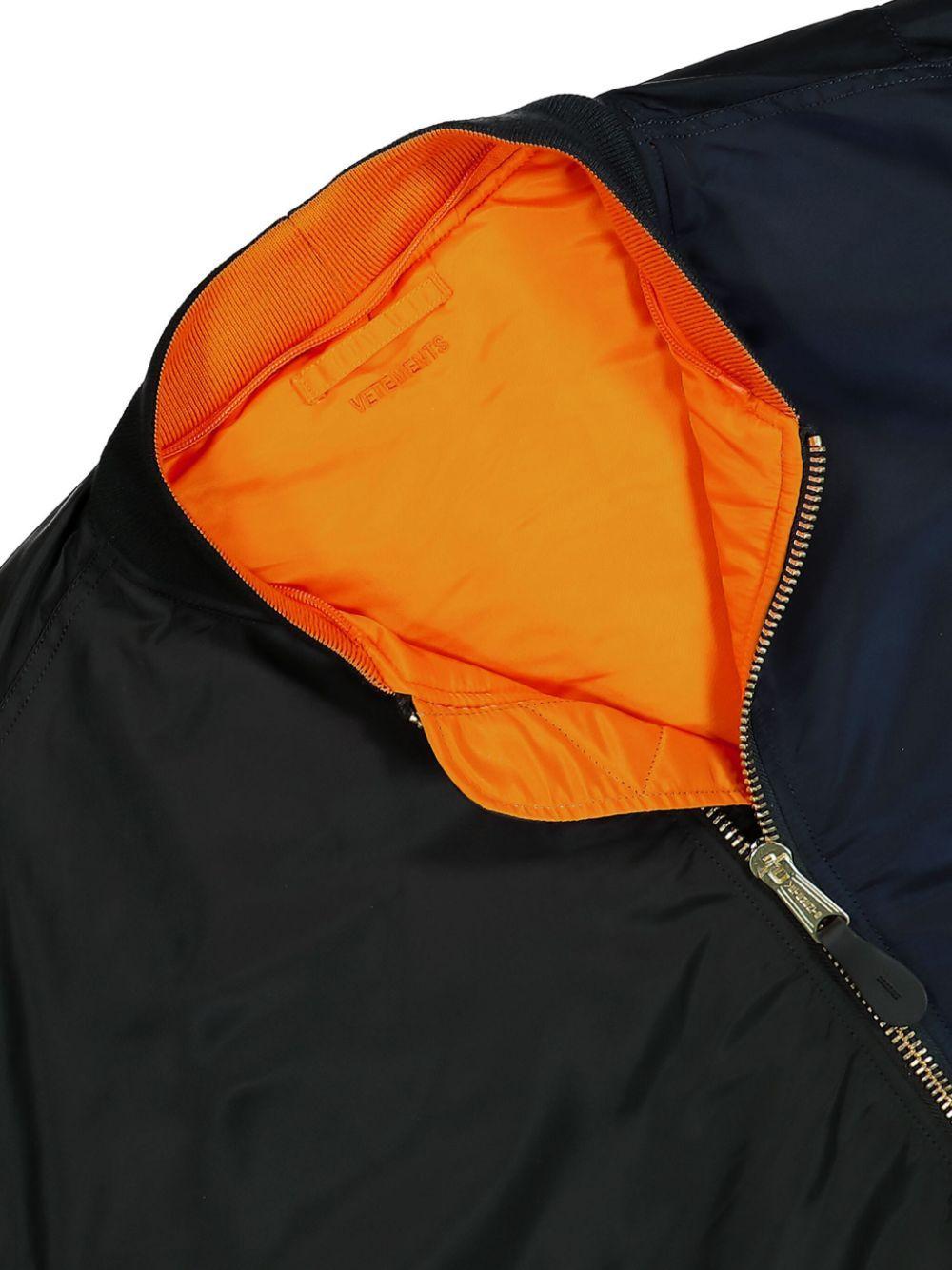 two-tone zip-up hoodie Product Image