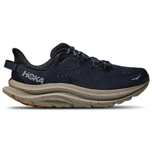 HOKA Mens Kawana 2 - Running Shoes Navy/Tan/Black Product Image