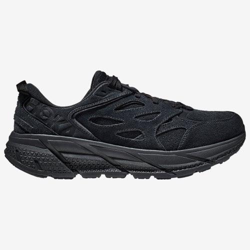 Hoka Clifton L Suede Black) Shoes Product Image