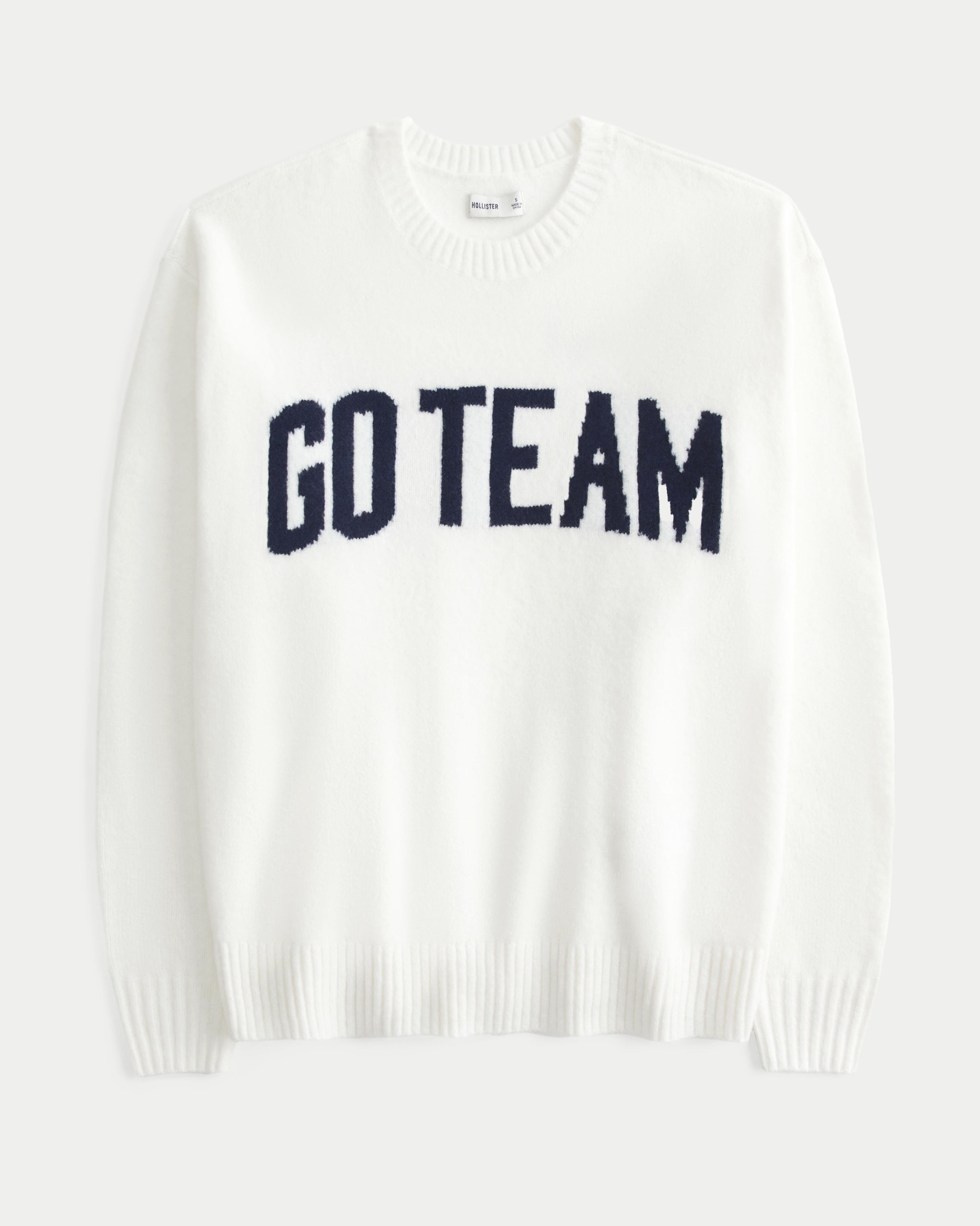 Hollister Comfy Cloud Oversized Go Team Graphic Sweater Product Image