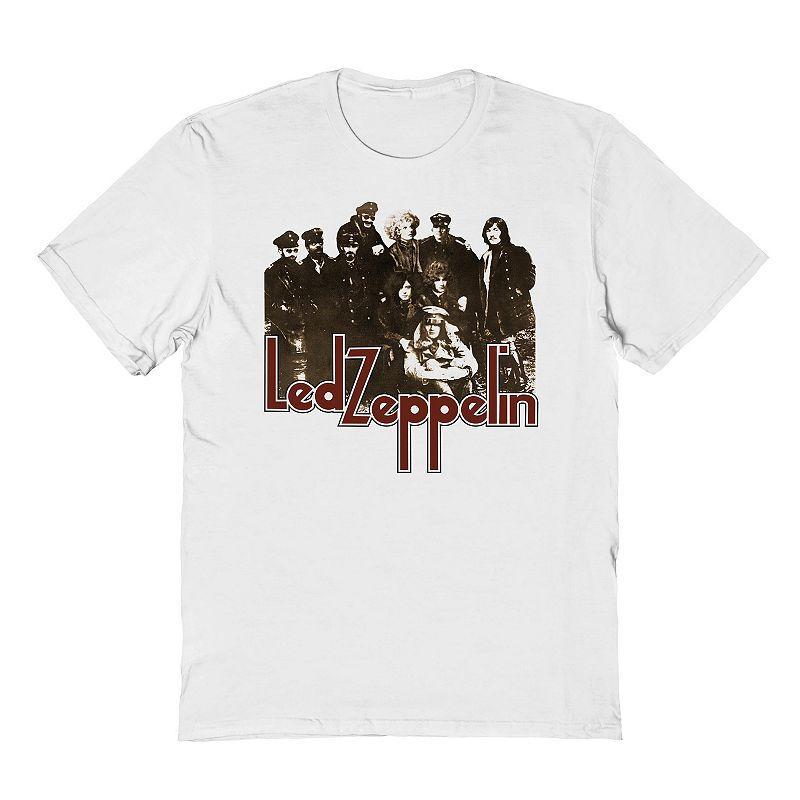 Mens Led Zeppelin Group Graphic Tee Product Image