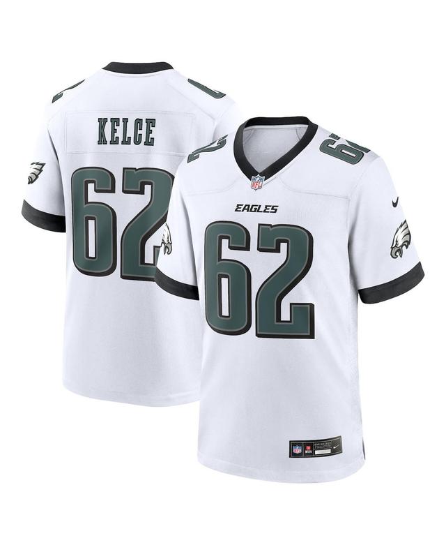 Nike Mens Jason Kelce Philadelphia Eagles Game Jersey - White Product Image