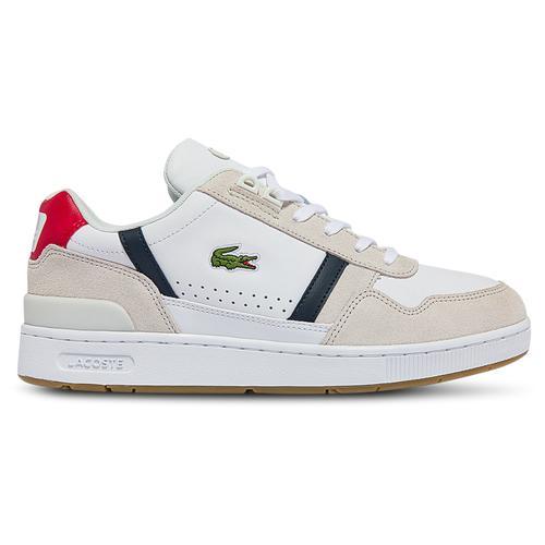 Lacoste Mens Lacoste T-Clip 0120 2 - Mens Shoes White/Red/Navy Product Image