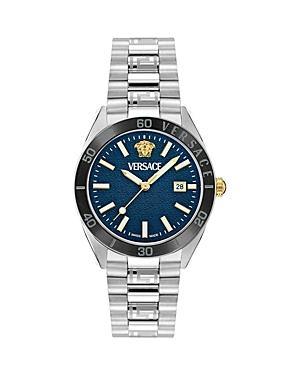 Versace Mens Swiss Stainless Steel Bracelet Watch 42mm Product Image