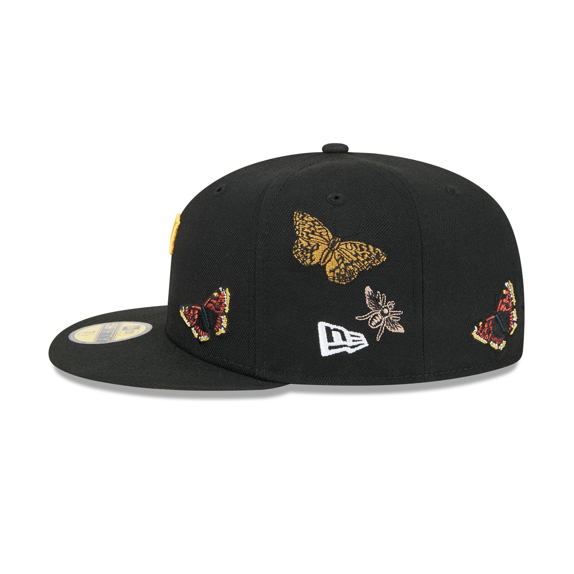 FELT x Pittsburgh Pirates Black 59FIFTY Fitted Hat Male Product Image