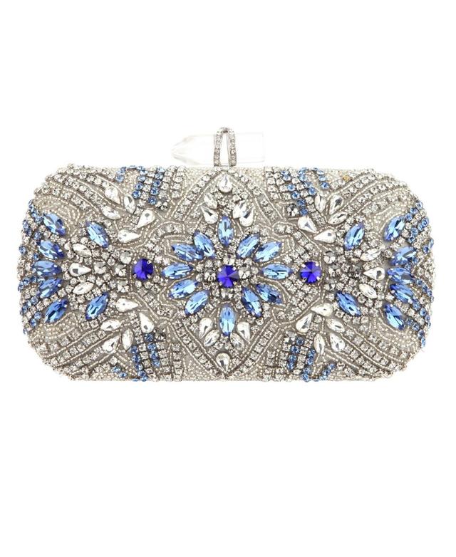 Womens Crystal Embellished Minaudiere Product Image