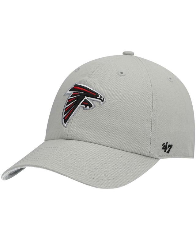 Mens Gray Atlanta Falcons Clean Up Adjustable Hat Product Image