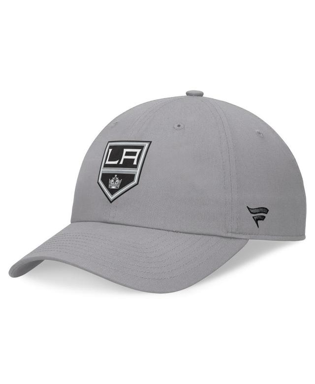 Fanatics Mens Gray Los Angeles Kings Extra Time Adjustable Hat Product Image