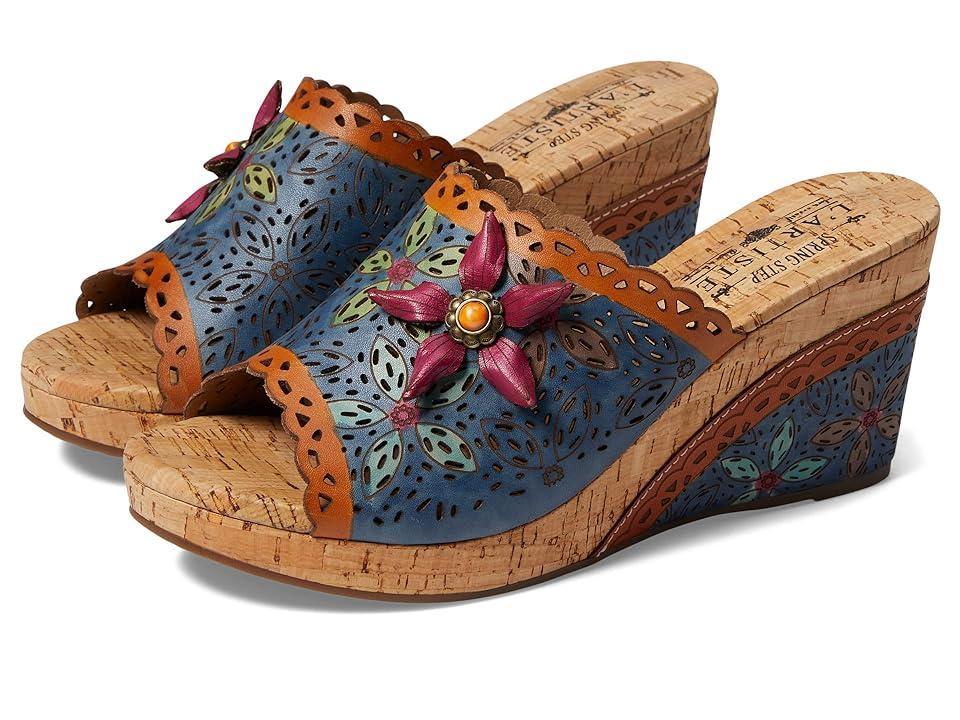 L'Artiste by Spring Step Annamaria (Blue Multi) Women's Shoes Product Image