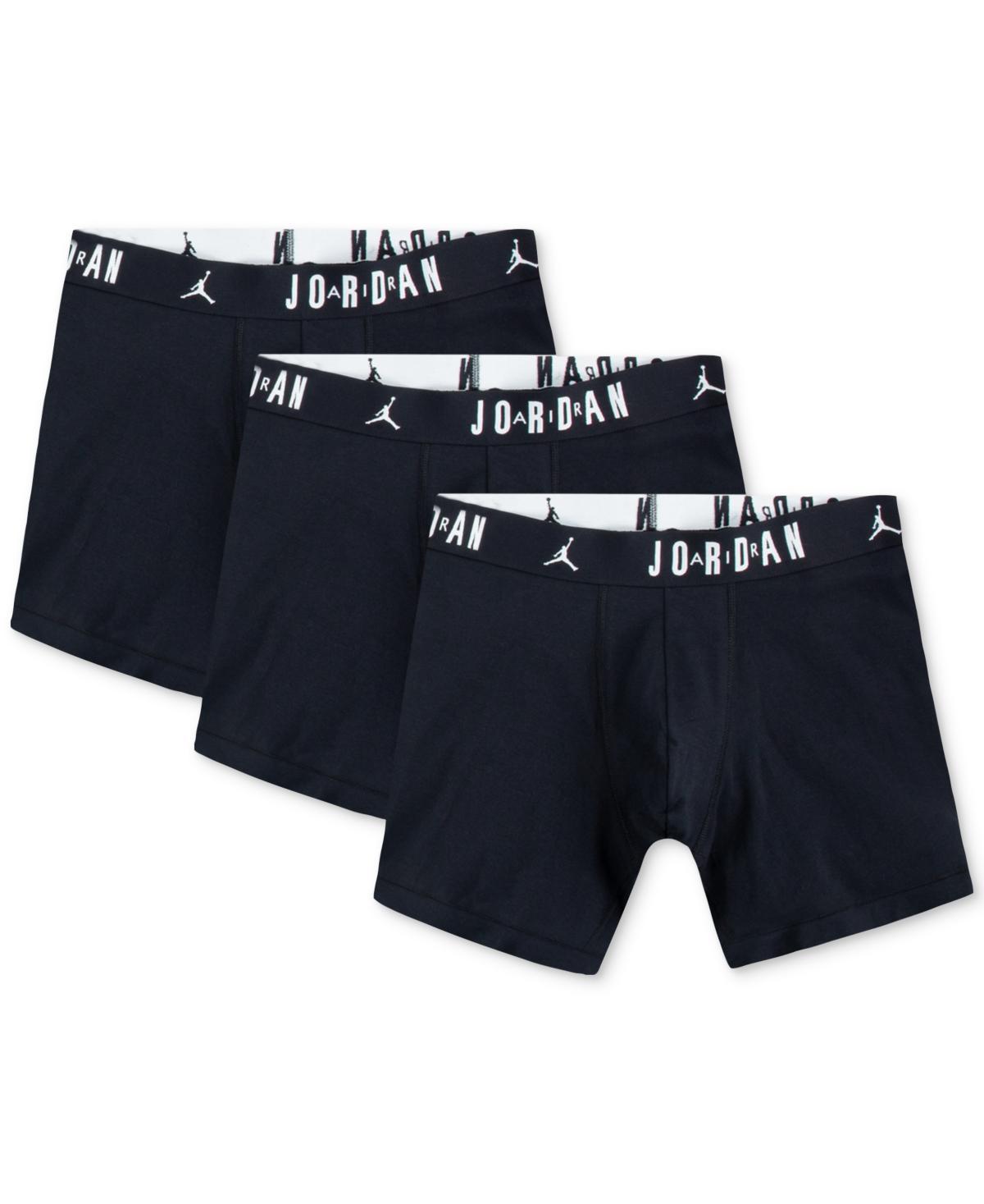 Men's Jordan Flight Cotton Boxer Briefs (3-Pack) Product Image